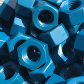PTFE Coated Hex Head Nuts