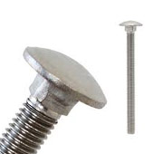 Stainless Steel UNS S31603 Carriage Bolts