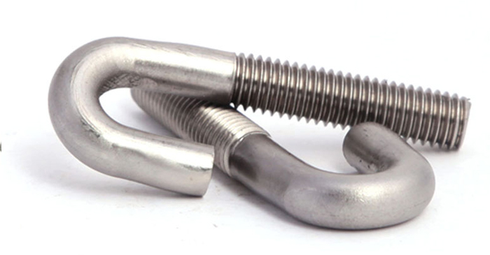 Stainless Steel J Bolts 